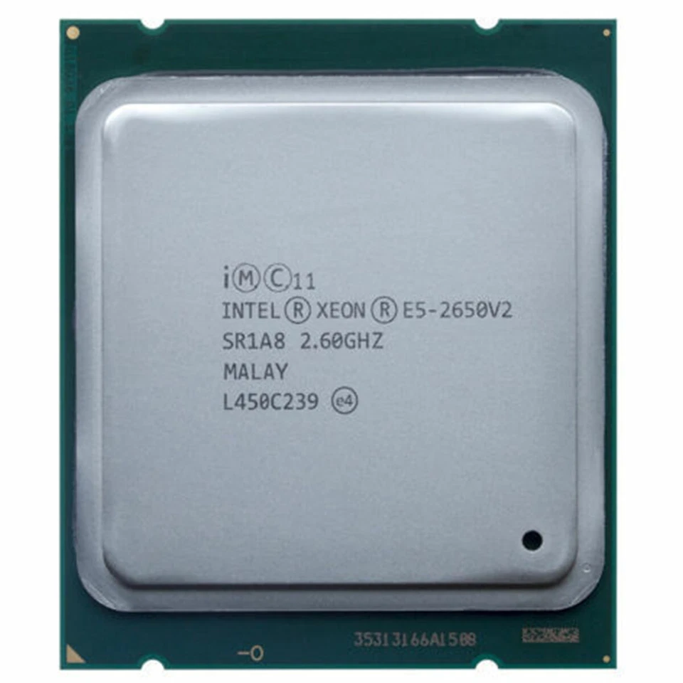 Processore Intel Xeon E5-2650 V2 E5-2660V2 E5-2670V2 E5-2680V2 E5-2690 V2 LGA2011 - Immagine 2 di 4