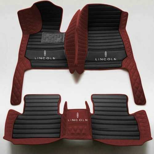 Car Floor Mats Custom For Lincoln MKC MKS MKT MKX MKZ All Weather Auto