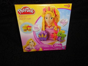 play doh rapunzel hair designs