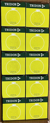 (100 Pcs) Tridon 225-020 HSS 20 All Stainless Steel Gear Clamps
