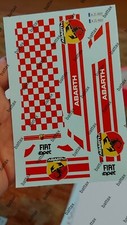 # 1/43 DECALS x FIAT DUCATO FURGONE ASSISTENZA RALLY ABARTH 2008 BURAGO -BATTAX#