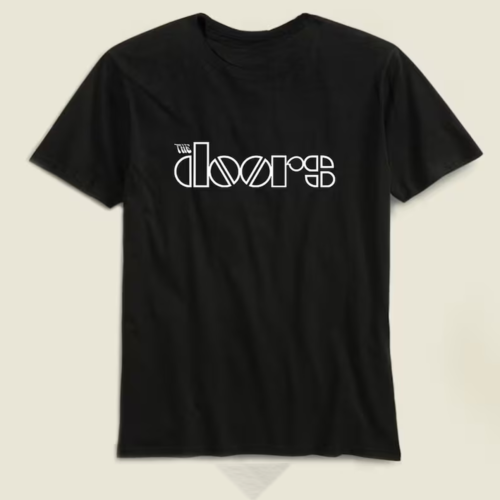 New Limited Knock the Doors T-shirt Size S-5xl Jim Morrison Tee Unisex Tshirt - Afbeelding 1 van 2