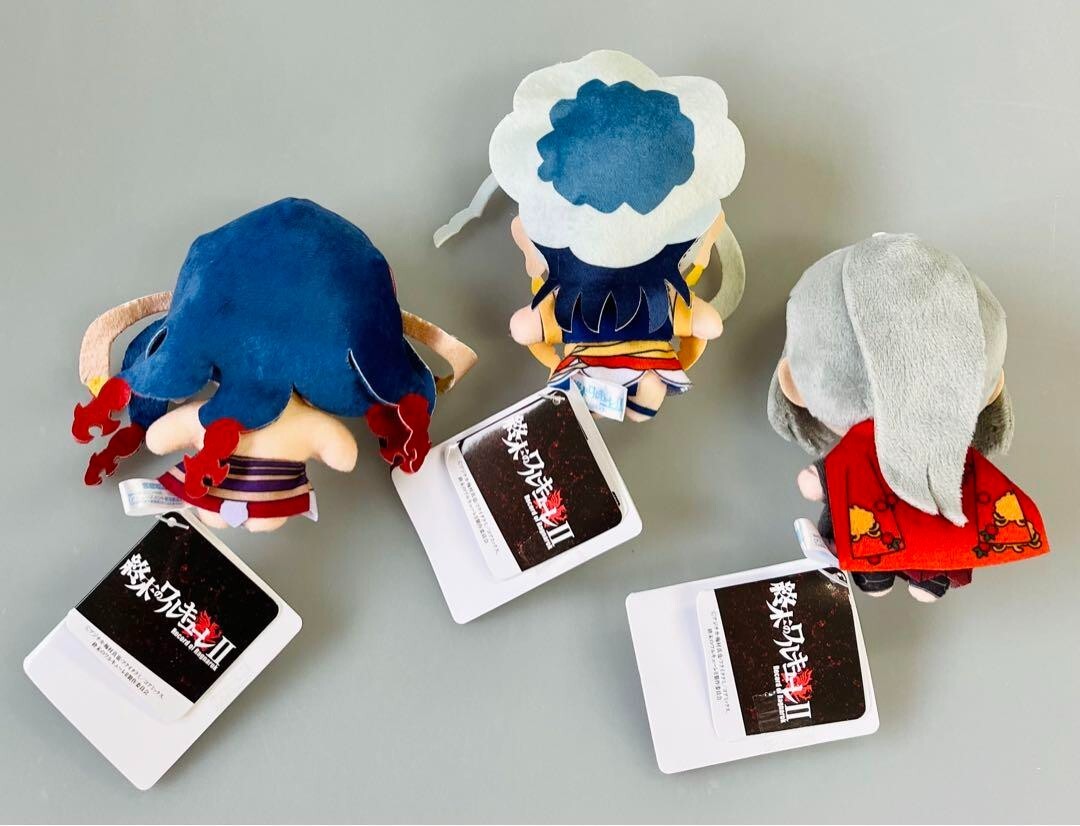 Record of Ragnarok II Complete Set of 3 Mini Plush Doll Mascot vol