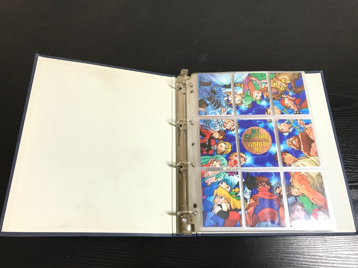 Full complete set ALL CAPCOM WORLD '98 TCG Card BANDAI JAPAN Full complete set ALL CAPCOM WORLD '98 TCG Card BANDAI JAPAN