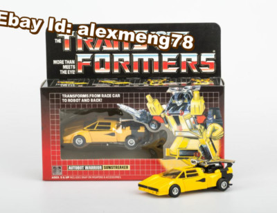 Transform G1 Sunstreaker reissue brand new improved version!