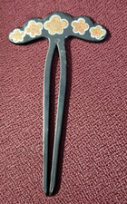 Hair Comb Pick Plastic Hair Jewelry Vintage Easter Gift