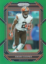 AMARI COOPER 2022 PANINI PRIZM GREEN PRIZM CLEVELAND BROWNS $1.99 ROOM
