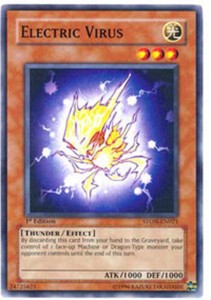 Electric Virus - STON-EN021 - Common - 1st Edition x3 - Near Mint