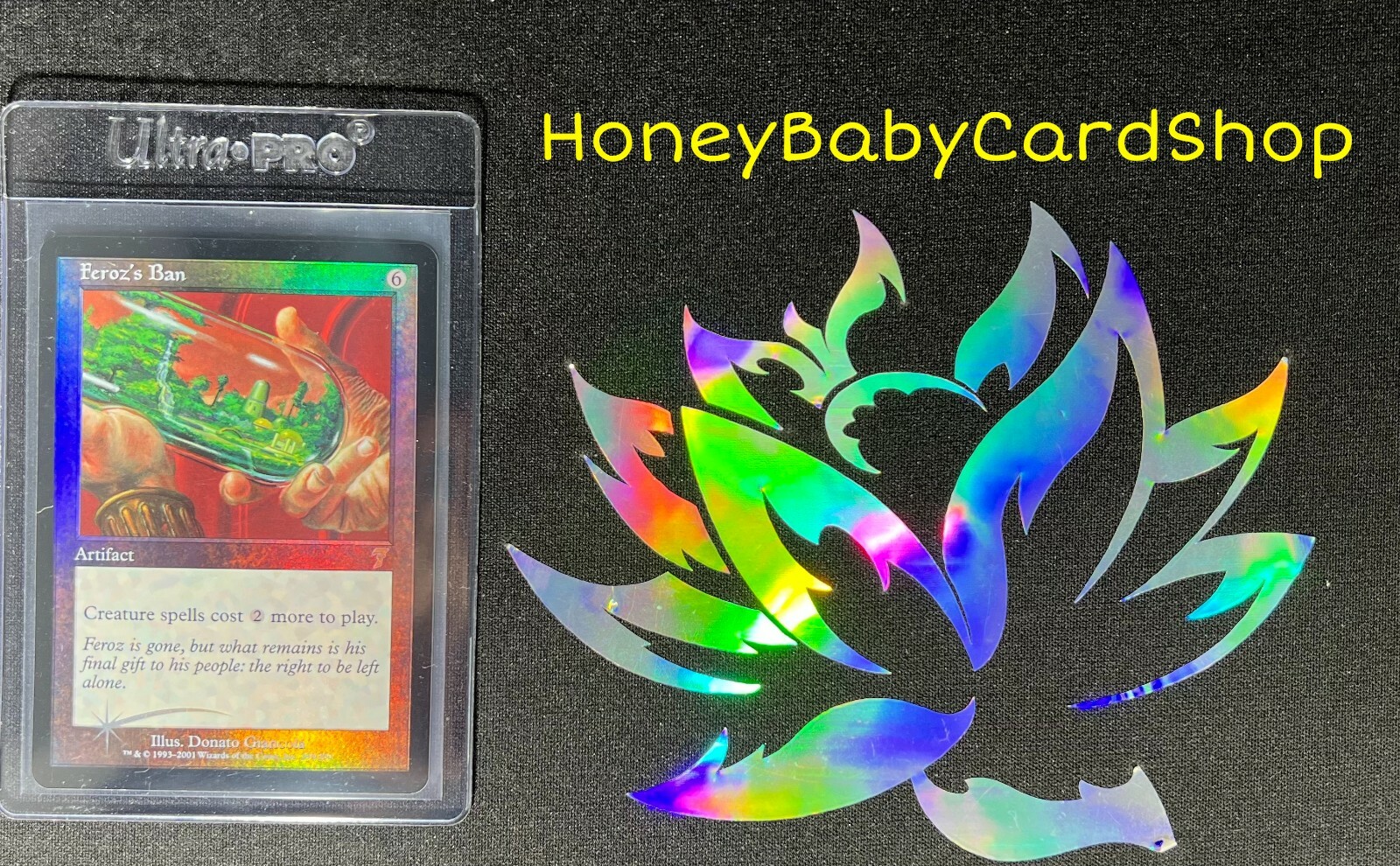 MTG Seventh Edition 2001 Feroz's Ban Foil NM Card English 7ED Rare