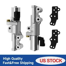 Pair L&R Variable Valve Timing Control VVT Solenoid for Infiniti G35 Nissan 350Z