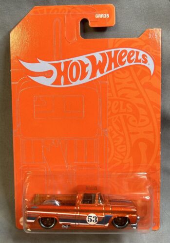 2021 Hot Wheels Orange and Blue Custom ‘62 Chevy Pickup #3 - Picture 1 of 5