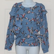 Ruffle Floral Blouse