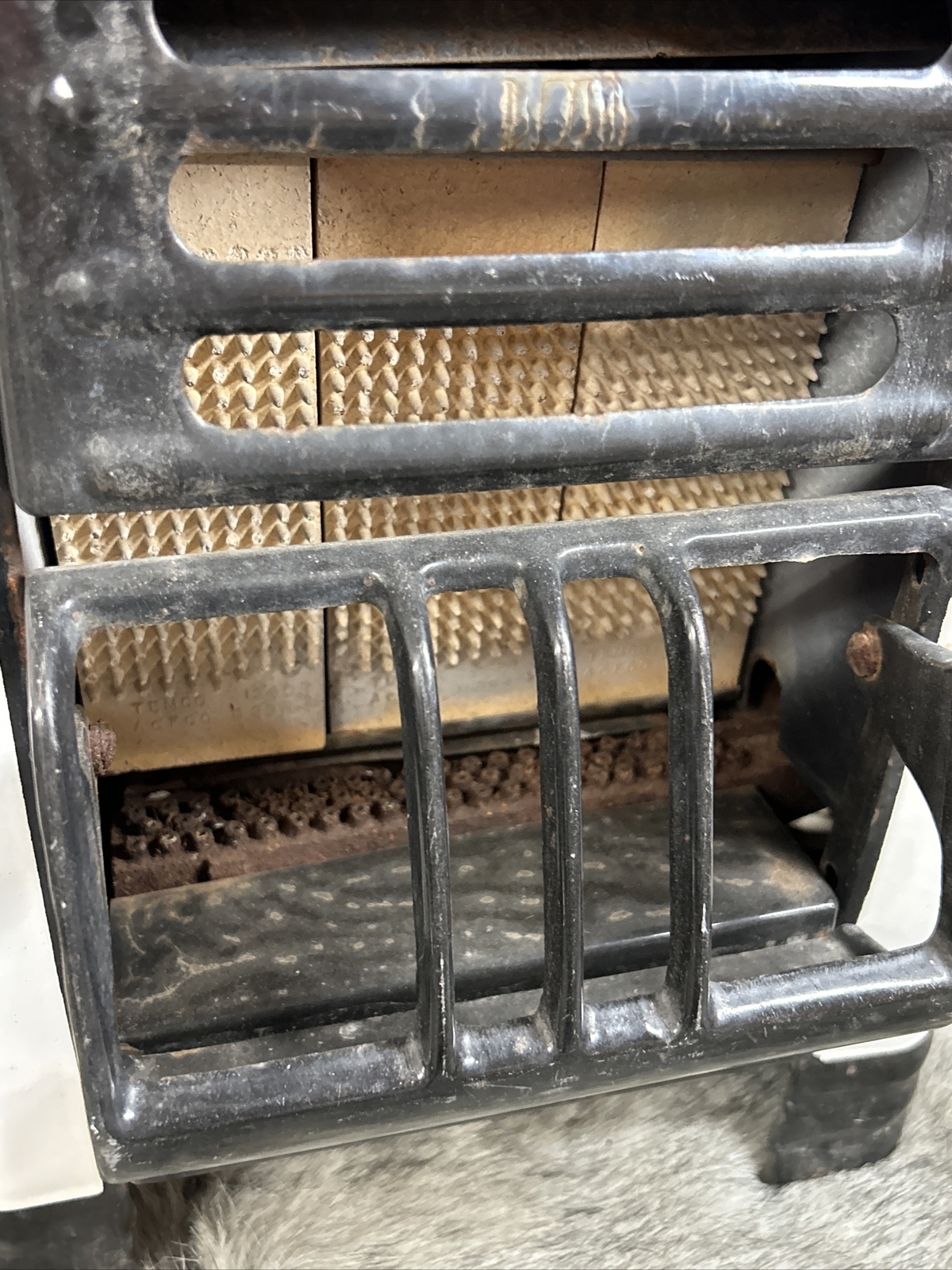 Vintage TEMCO Gas Heater Not Tested eBay