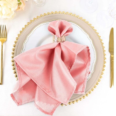 150 pcs 20x20'' Polyester Napkins Wedding Party Table Decoration Supply Wholesale