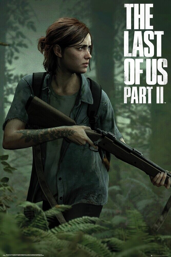 The last us of 2 Ellie Wallpaper  The last of us, Gaming posters