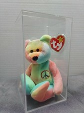 ty beanie babies peace bear 1996