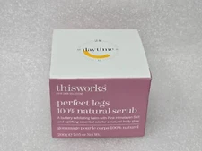 This Works Perfect Legs 100% Natural Scrub Pink Himalayan Salt & Essential Oils