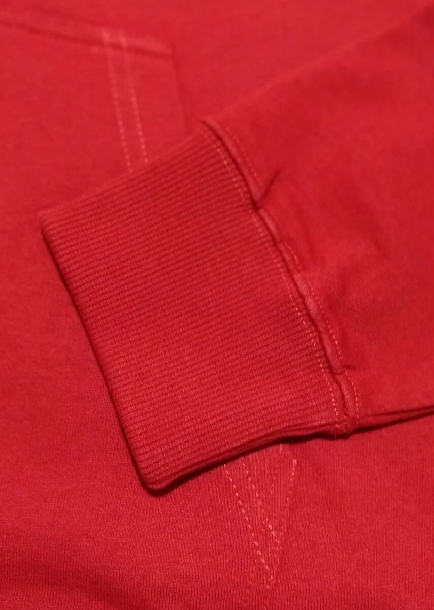 Felpa con cappuccio Kenzo Classic Logo Uomo ROSSA