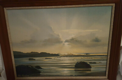 Disney's Peter Ellenshaw 23.5x17.5 Print on Canvas 
