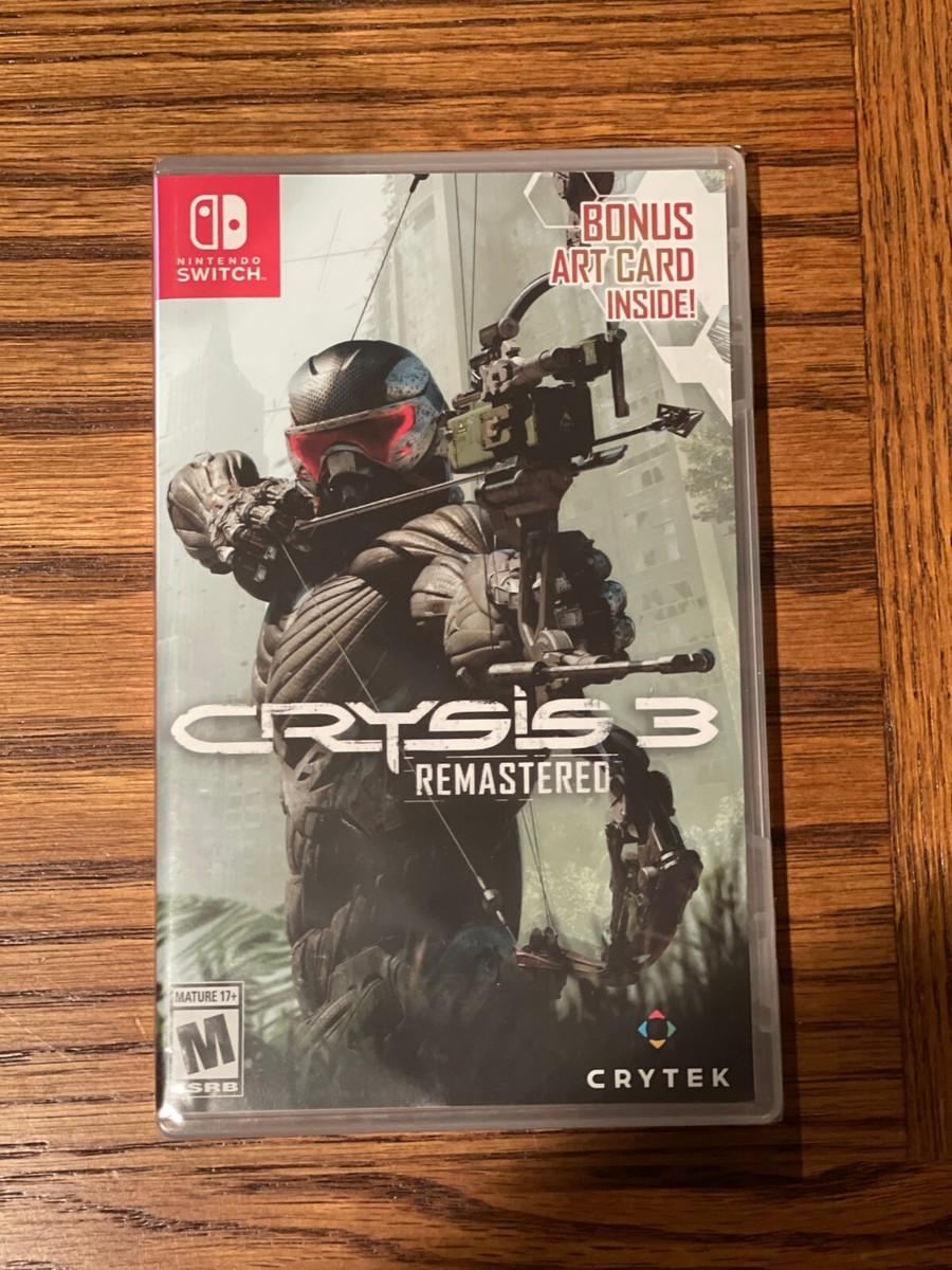 LIMITED RUN CRYSIS 3 REMASTERED (Nintendo Switch) Bonus Art
