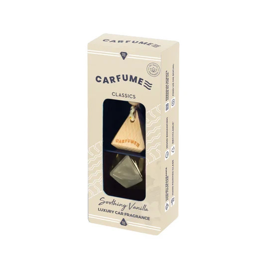 Carfume Classic Luxury Car Fragrance Smoothing Vanilla Car Diffuser