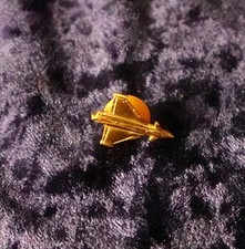 Flugzeug Pin gold Anstecker Luftwaffe Streitk...