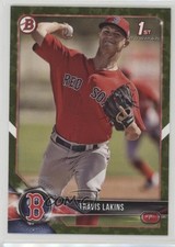 2018 Bowman Prospects Camo Travis Lakins #BP139 0b5