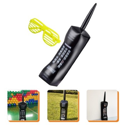 Aufblasbare Handy-dekoration Partybrille Aufblasbares PVC-Spielzeug