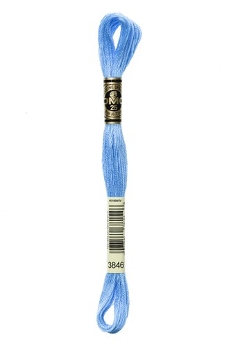 Fil Mouliné DMC Gold Concept 8M Col. 3846 Broderie et Point