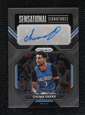2022-23 Panini Prizm Sensational Signatures Chuma Okeke #SS-CO Auto 14mf