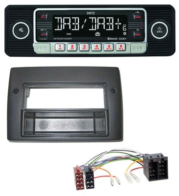Dietz USB DAB MP3 Bluetooth Car Stereo for Fiat Stilo 192 01-08 Professional Version Abla