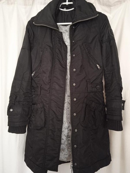 Women Pepe Jeans Jacket Black Nylon 36 / S / 44
