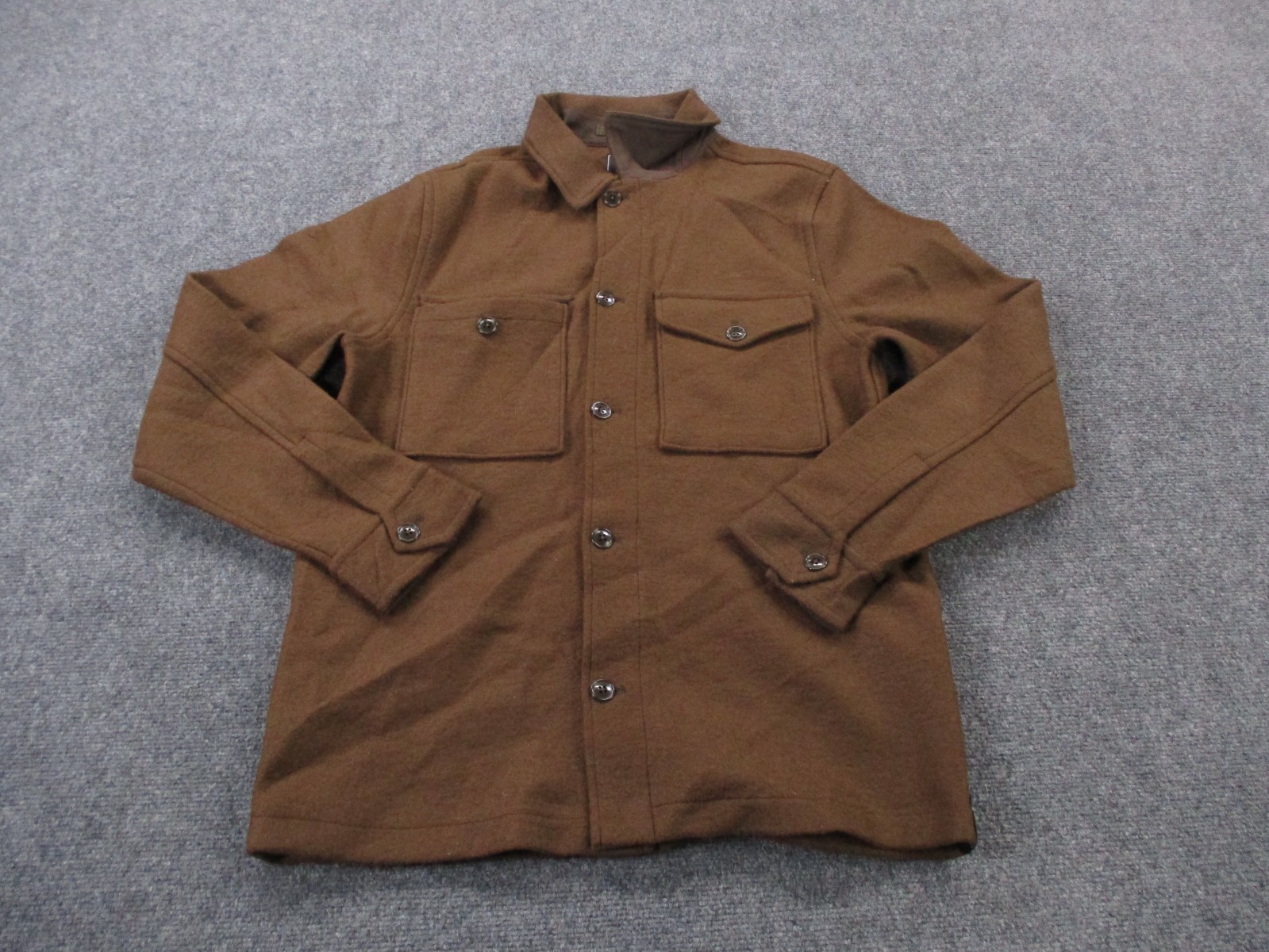 Todd Snyder Jacket Mens M Brown Wool Barn Chore Coat Outdoors Italy