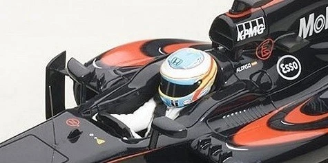 Modellino AUTOart 1/18 McLaren MP4-30 Honda F1 2015 Alonso nuovo mai aperto - Immagine 2 di 4