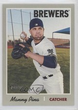 2019 Topps Heritage Manny Pina #333 3n4