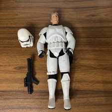 Star Wars Han Solo in Stormtrooper Disguise 12  Figure w  Helmet & Gun 1997