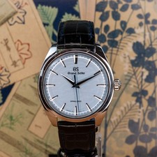 Grand Seiko Elegance Collection Ice Blue 'Omiwatari' 38.5mm Full Set - SBGY007 2