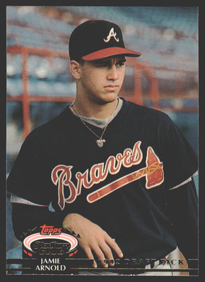 Jamie Arnold #65 1993 Stadium Club Murphy Atlanta BravesRC Rookie