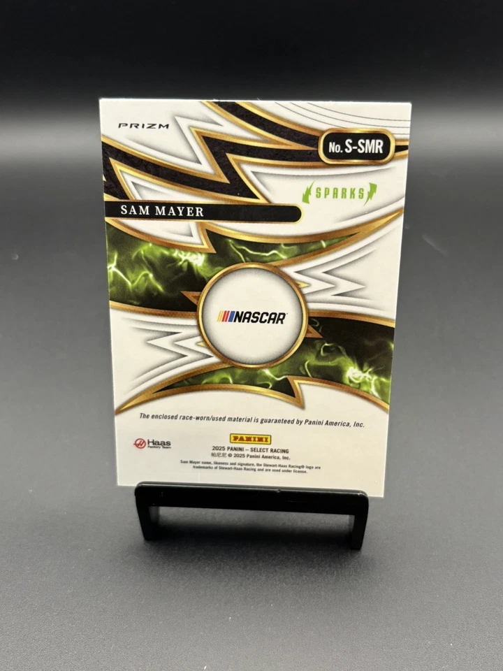 2025 Select Racing S-SMR Sam Mayer Flash Prizm NASCAR - Image 2 of 2