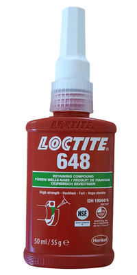 Loctite 648 Buchsen - Lagerkleber hochfest 50 ml - MHD 10/2027 - EU-Ware