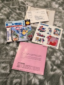 Detana Twin Bee W/Case Manual PC Engine Hu Card US Seller Complete Free shipping