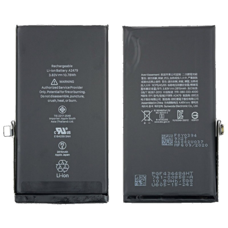 Batterie iPhone 15 pièce de rechange interne Li-ion 3349mAh
