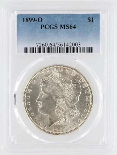 1899-O Morgan Dollar PCGS MS64 S$1 New Orleans Minted Silver Dollar No Reserve