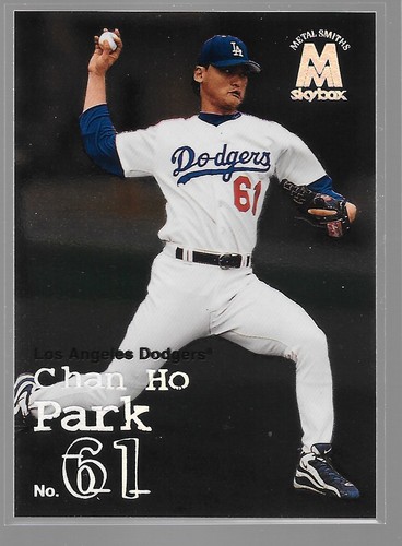 1999 Skybox Molten Metal Chan Ho Park #85 card