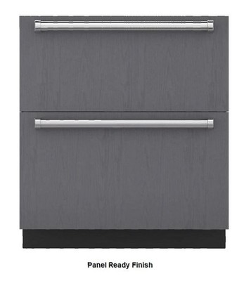 NIB Sub-Zero ID30R 30'' 5.2 cu.ft P. Ready Integrated Double Drawer Refrigerator
