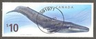 Canada 2405 $10 whale used , Calgary, Dominion Postal Outlet cancel [452