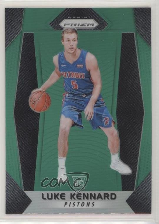 2017-18 Panini Prizm Green Prizm Luke Kennard #171 Rookie RC uk2