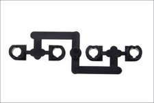 IF346-07B Kyosho Boccole in plastica per tappi ammortizzatori per MP9 MP10