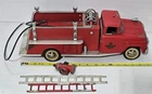 S-989 VINTAGE 1950'S PRESSED STEEL TONKA FIRE TRUCK #5