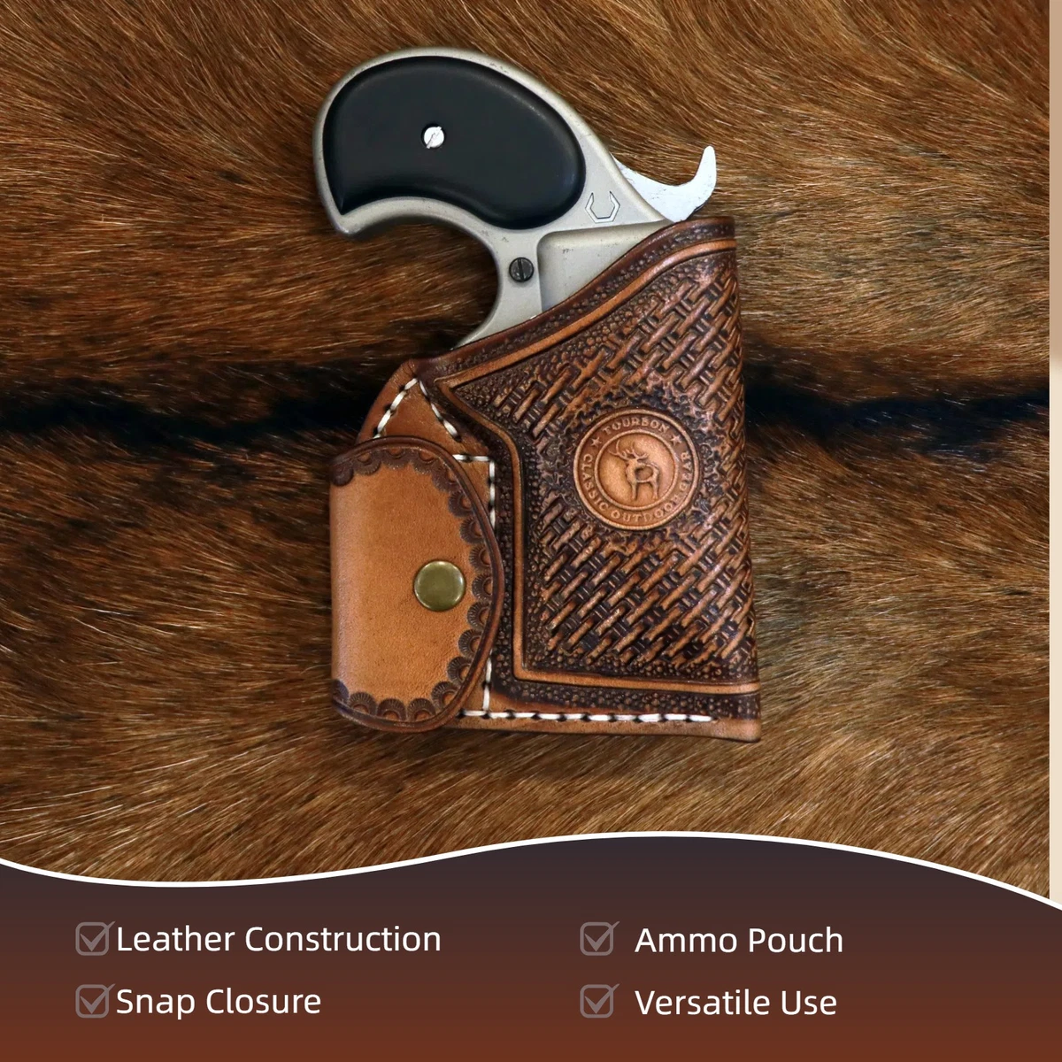 VERSACARRY INSURGENT THUMB BRK OWB HOLSTER FOR GLOCK 43 BROWN | Georgia Gun Store